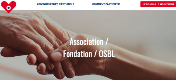 GIVING TUESDAY, c’est MAINTENANT ! La Fondation participe… Donnez,  Nous Donnerons