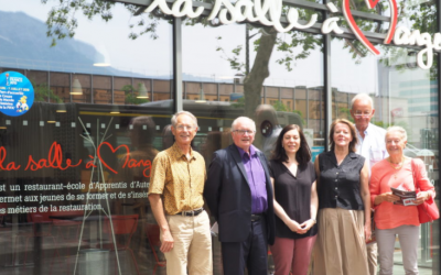 La Fondation CARITAS en visite à Grenoble
