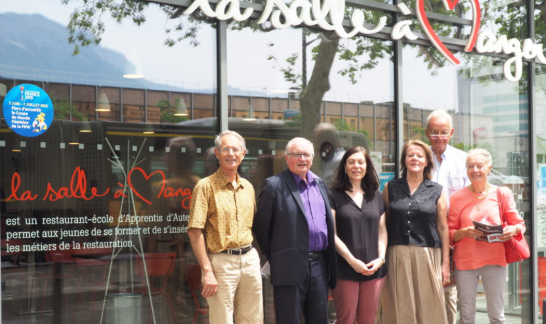 La Fondation CARITAS en visite à Grenoble