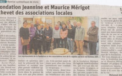 Fondation MÉRIGOT 2019/ 2020 : entre continuités et nouveautés