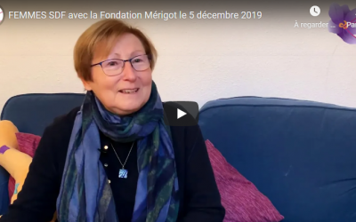 Femmes SDF – Grenoble aidée par la Fondation Mérigot